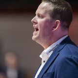 Thibaut Petit: l'entraîneur d'Olympic peut être satisfait de son équipe KEYSTONE/CYRIL ZINGARO